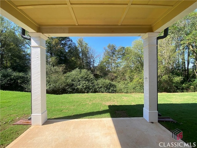 view of patio