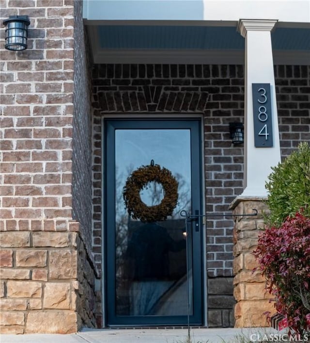 view of entrance to property