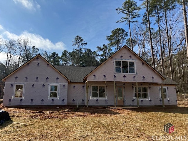 view of property under construction