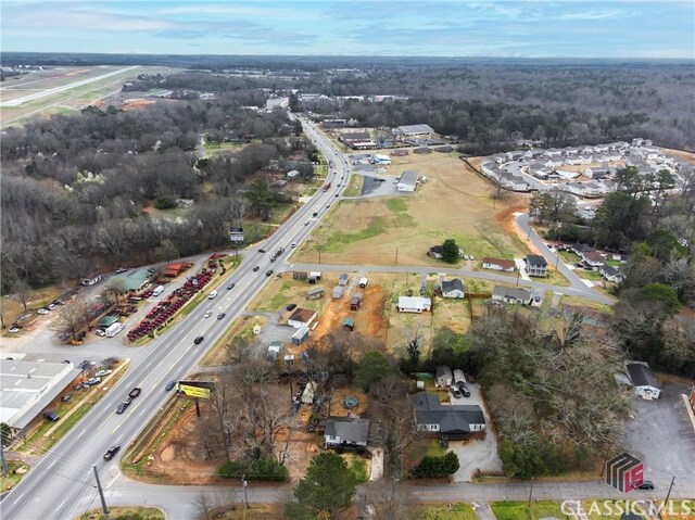 drone / aerial view