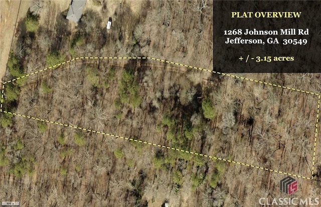 1268 Johnson Mill Rd, Jefferson GA, 30549 land for sale