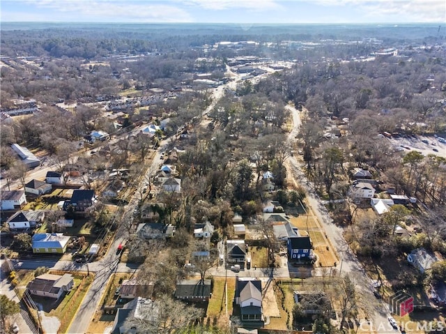 aerial view