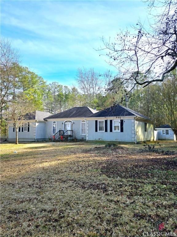 view of ranch-style home