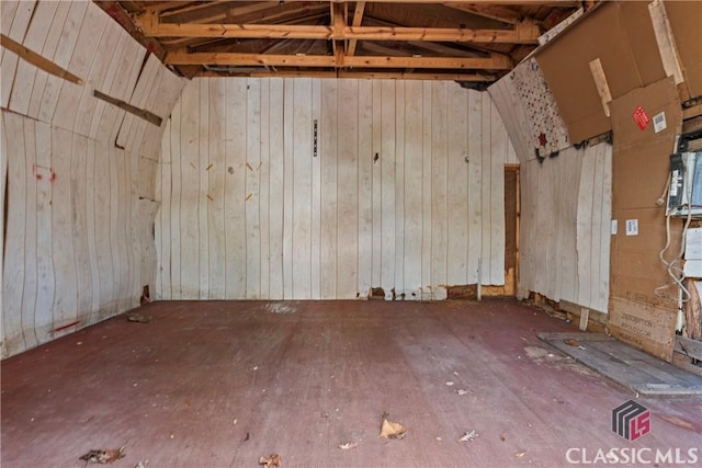 view of storage room