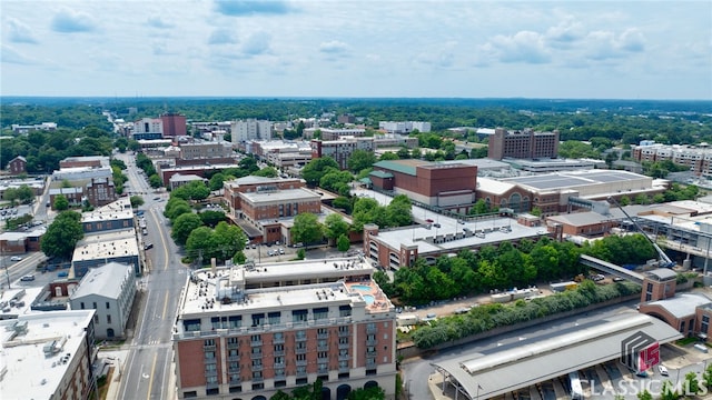 aerial view