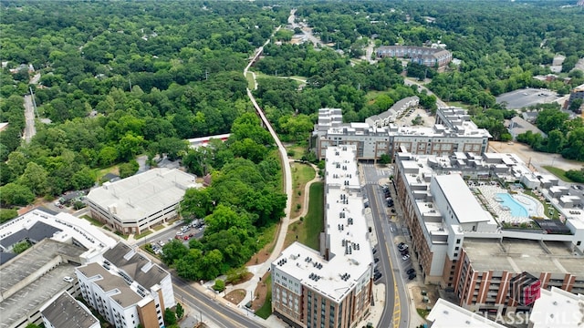 drone / aerial view