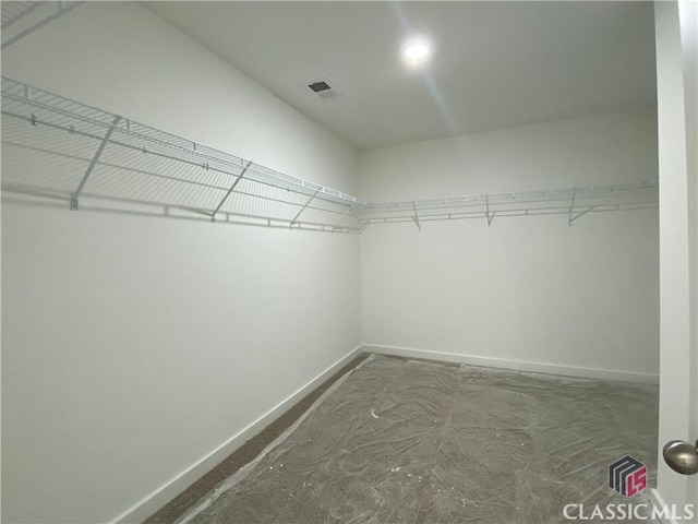 view of spacious closet