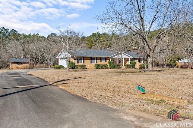 view of ranch-style house