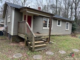 view of rear view of house