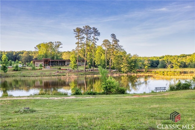 property view of water