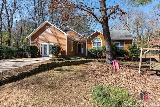 view of ranch-style house