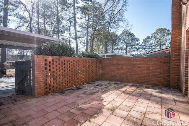 view of patio