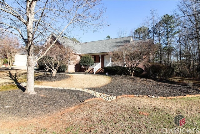 view of ranch-style house