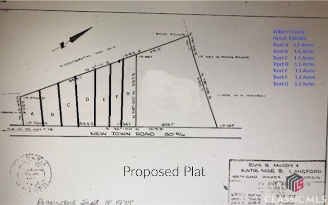 LotD Newtown Road, Washington GA, 30673 land for sale