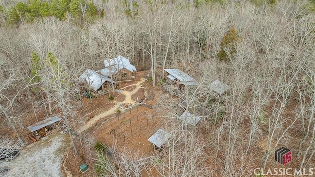drone / aerial view