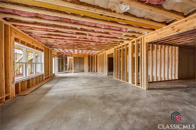 miscellaneous room featuring concrete floors