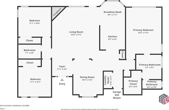 view of layout