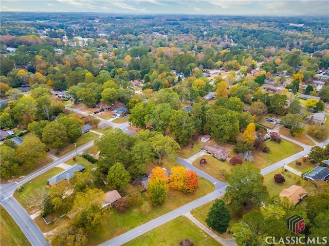 aerial view