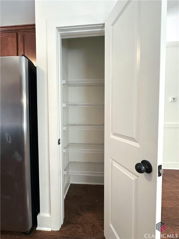 view of pantry