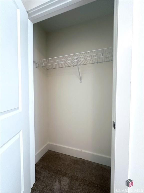 view of closet