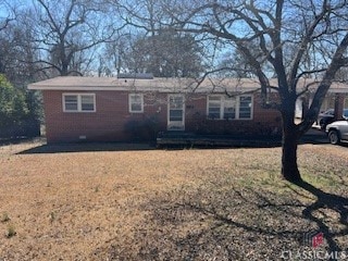 view of ranch-style home