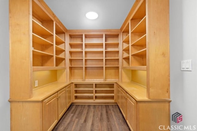 pantry featuring a sauna