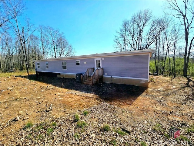 305 Langford Carey Rd, Danielsville, GA 30633 - rear view of house with cooling unit