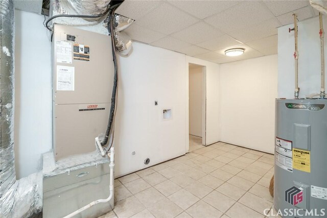 1050 Eugene Ln, Madison, GA 30650 - utility room featuring water heater