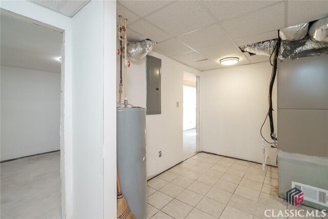 1050 Eugene Ln, Madison, GA 30650 - interior space with water heater, visible vents, and electric panel