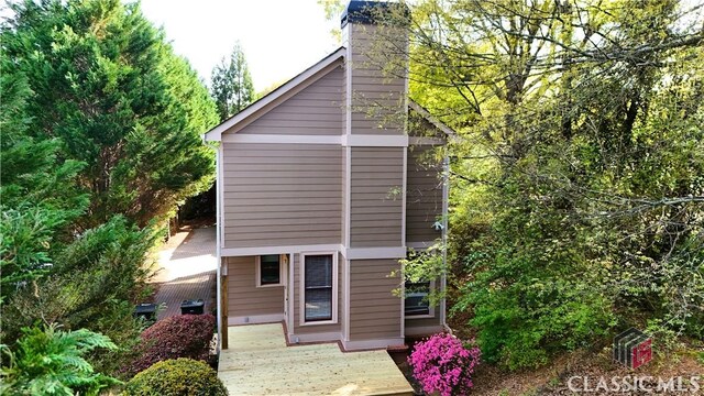 view of back of house