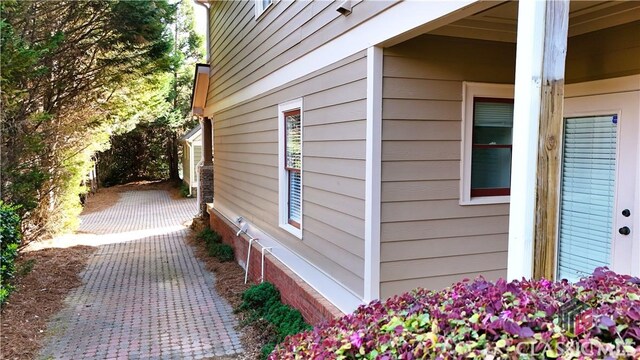 view of side of property