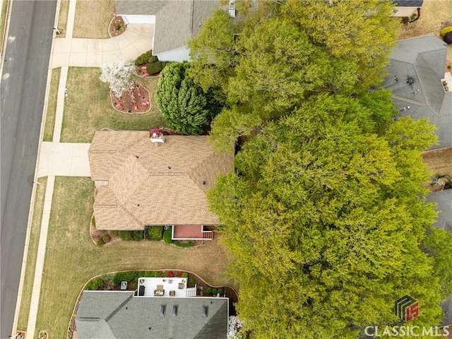 drone / aerial view