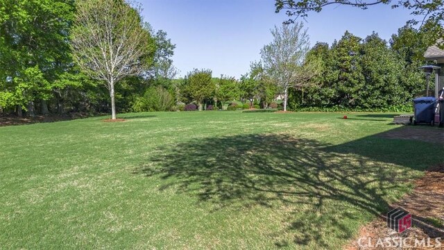 1296 Club Estates Rd, Statham, GA 30666 - view of yard