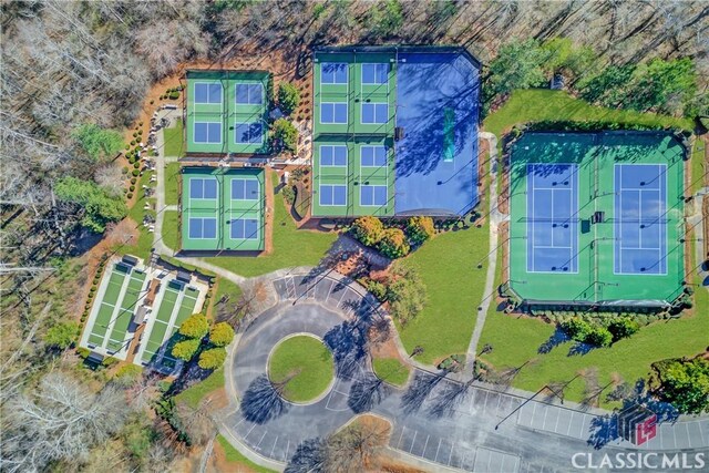6706 Mill Rock Ct, Hoschton, GA 30548 - bird's eye view