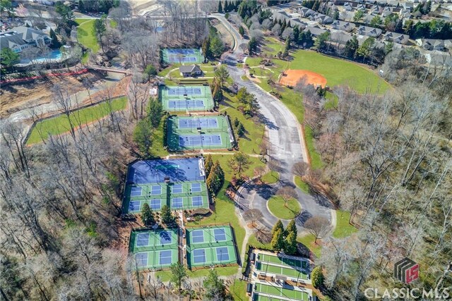6706 Mill Rock Ct, Hoschton, GA 30548 - birds eye view of property