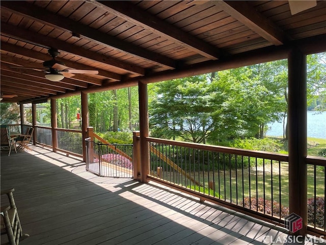 view of deck