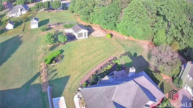 drone / aerial view