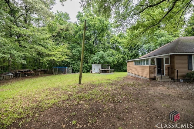 451 N Woodlawn Dr, Crawford, GA 30630 - view of yard