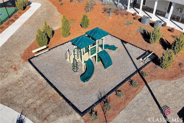 drone / aerial view