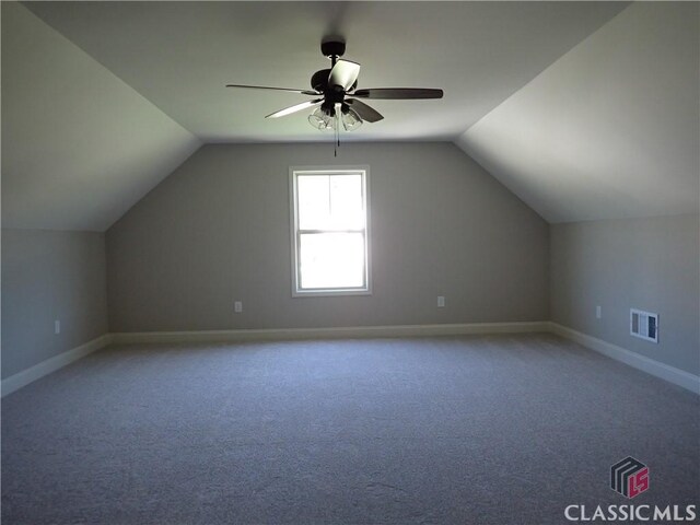 280 Camden Loop, Jefferson, GA 30549 - bonus room featuring baseboards, carpet floors, and vaulted ceiling