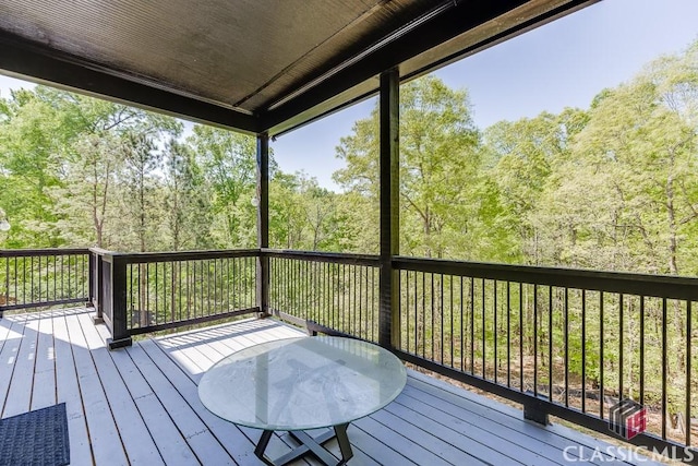 4208 Sierra Creek Ct, Hoschton, GA 30548 - deck with outdoor dining area