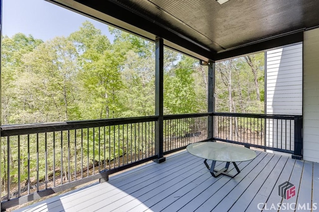 4208 Sierra Creek Ct, Hoschton, GA 30548 - view of wooden deck