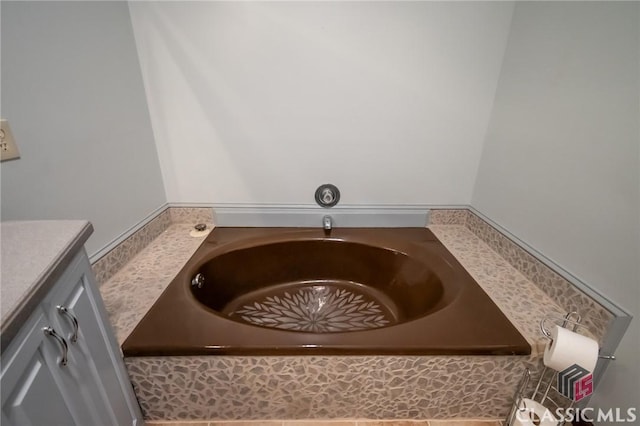 749 Diamond Hill Colbert Rd, Colbert, GA 30628 - interior details with vanity and a bath
