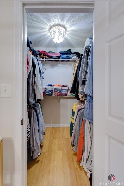 132 Tamara Ct, Athens, GA 30606 - walk in closet featuring wood finished floors