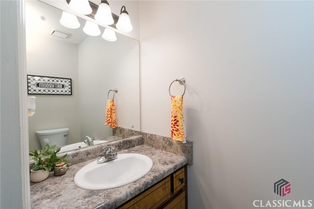 132 Tamara Ct, Athens, GA 30606 - half bath featuring toilet and vanity