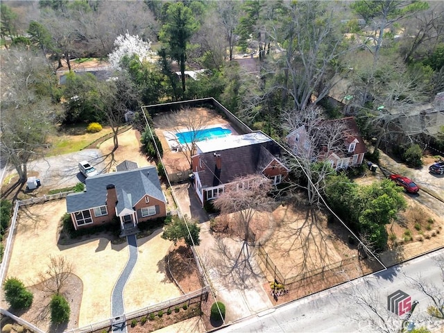 aerial view