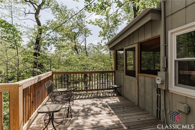 50 Atlanta Ln, Clayton, GA 30525 - view of wooden terrace
