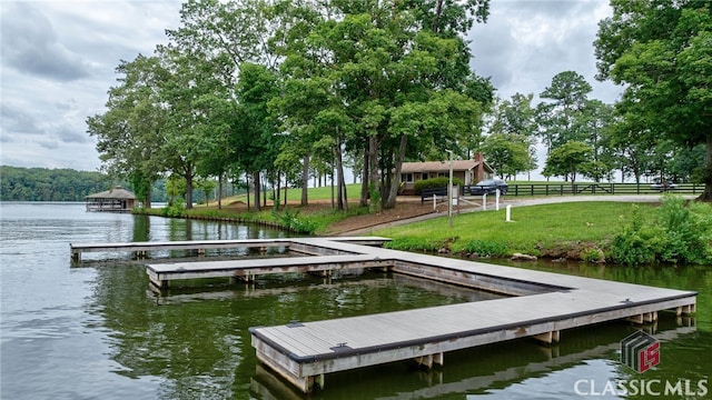 1200 Askew Trl, Greensboro, GA 30642 - dock featuring a water view