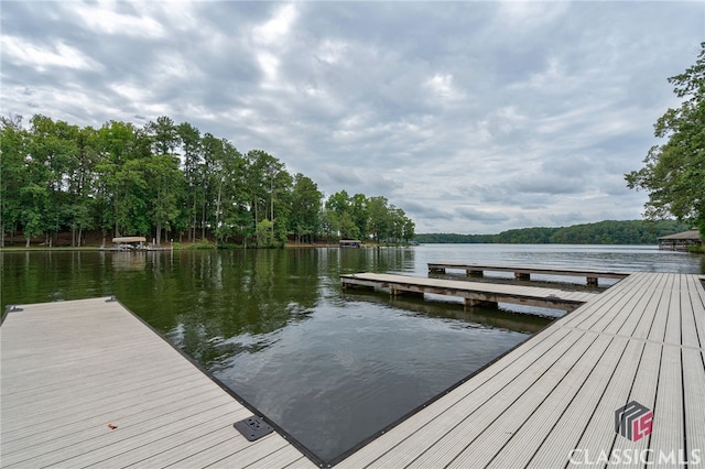 1200 Askew Trl, Greensboro, GA 30642 - dock area featuring a water view