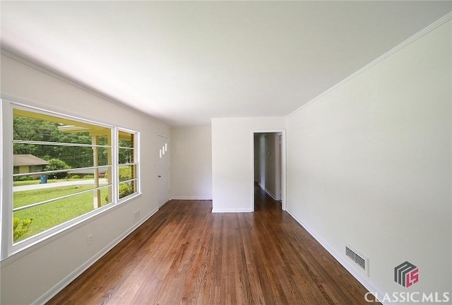 120 Hunt Rd, Athens, GA 30606 - empty room with baseboards, visible vents, and wood finished floors